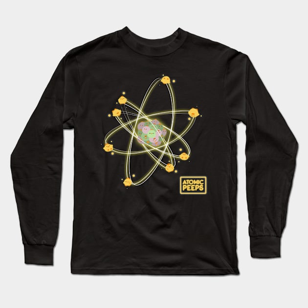 Atomic Peeps Long Sleeve T-Shirt by EatSleepMeep